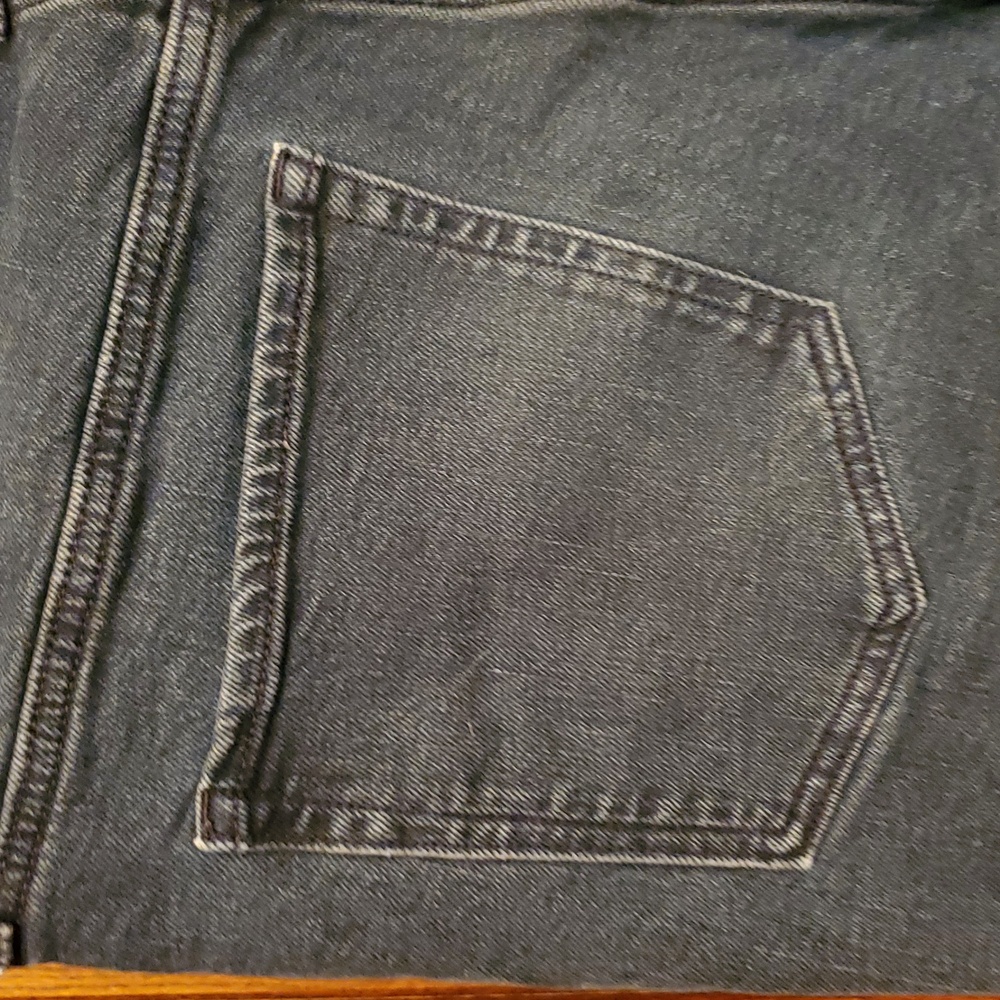 โค๏ธ 3 For $18 OLD NAVY Distressed Bluish Black Women Jeans Size 10 - Picture 10 of 11